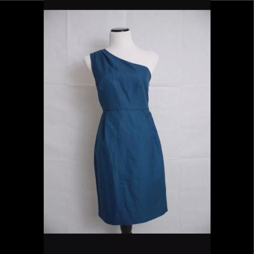 J crew Mischa dress navy blue 12
